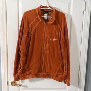 Sean John Orange sweater Men's size L